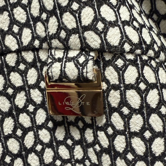 LISETTE L Montreal Black and white Stretch Women's Pull On Size 14 - Picture 2 of 5